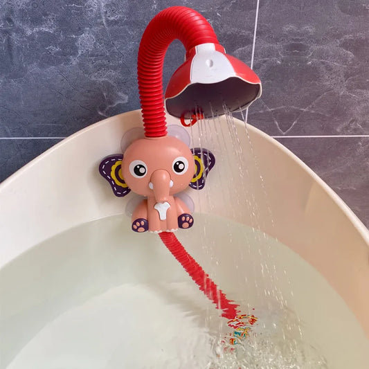 Adjustable Sunflower Shower Head Bath Toy with 3 Spray Modes for Toddlers UK