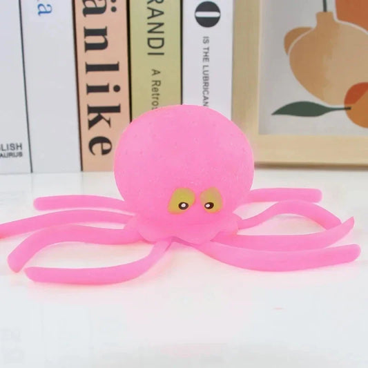 Baby Sponge Octopus Squeeze Water Spray Bath Toy for Kids UK
