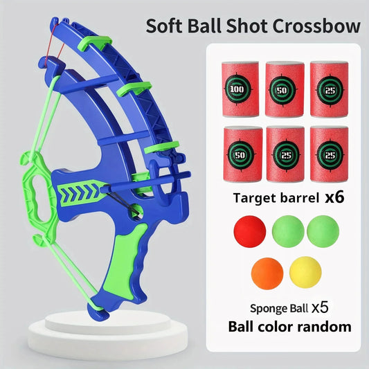 Childrens Soft Bullet Target Practice Shooting Toy UK