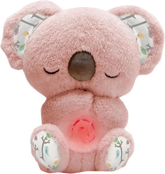 Cuddly Koala Plush Sleep Aid with Breathing Motion and Night Light UK