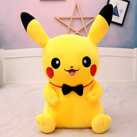 Soft Pikachu Plush Cushion for Kids Bedroom Decoration