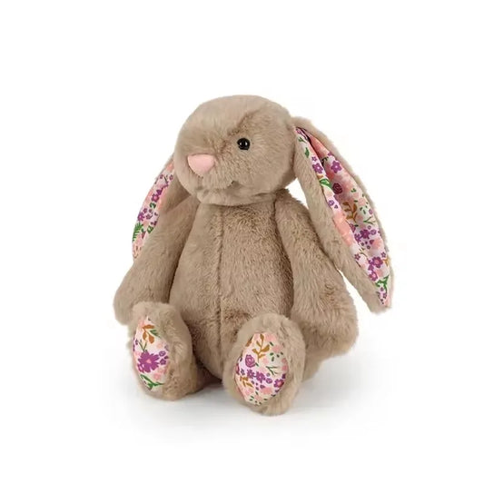 Bonnie Rabbit Plush Toy with Floral Ears Soft Stuffed Bunny for Kids Room Decor and Sofa Cushion UK