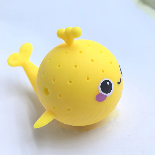 Sponge Whale Squeeze Bath Toy Water Absorbing Squishy for Kids UK