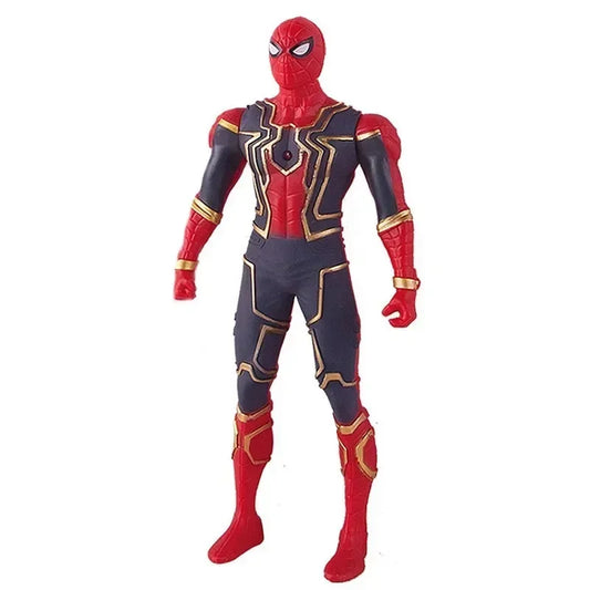 Marvel Avengers Action Figure with LED Light 17cm Spiderman Hulk and Iron Man Glow Toy UK