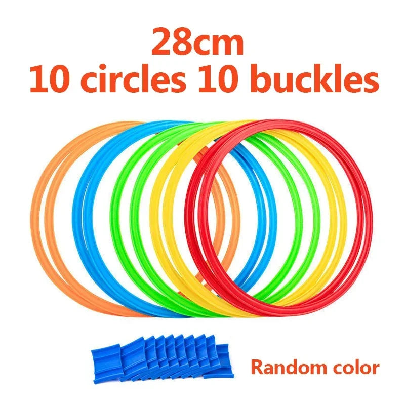Agility Training Jump Ring Set with Connectors for Kids UK