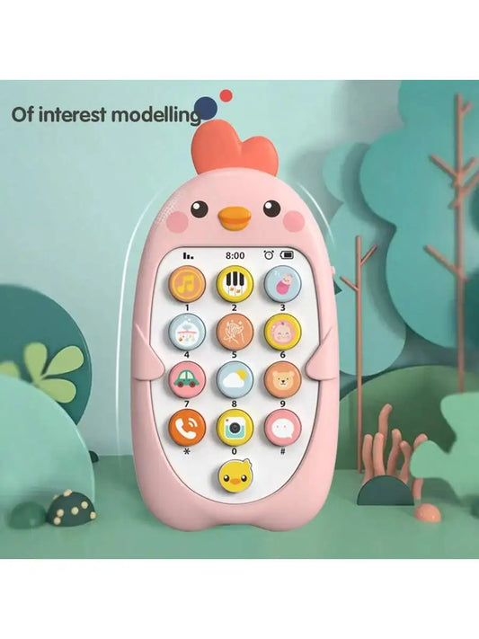 Baby Musical Mobile Phone Toy with Lights and Sounds Educational Gadget UK