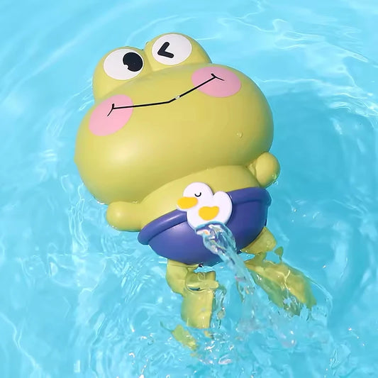 Cute Frog Floating Bath Toy for Kids Summer Pool and Bathtub Fun UK