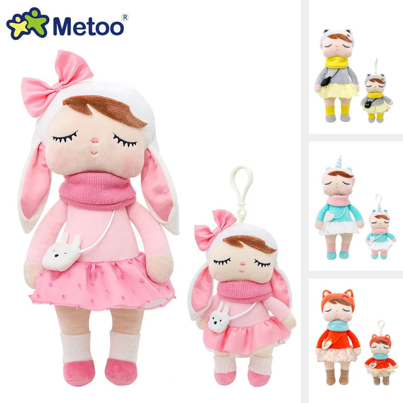 Metoo Angela Forest Animal Plush Doll Unicorn and Rabbit Soft Toy for Baby Nursery UK