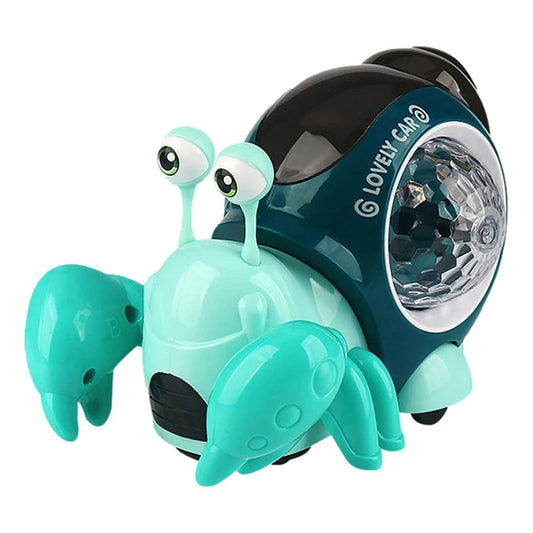 Interactive Crawling Crab Musical Toy with Lights and Sounds for Babies UK