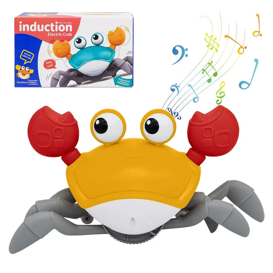 Interactive Induction Crawling Crab Toy Runaway Moving Pet for Kids UK