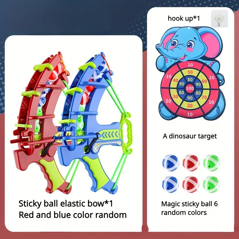 Kids Dinosaur Sticky Ball Dartboard Game with Velcro Balls UK