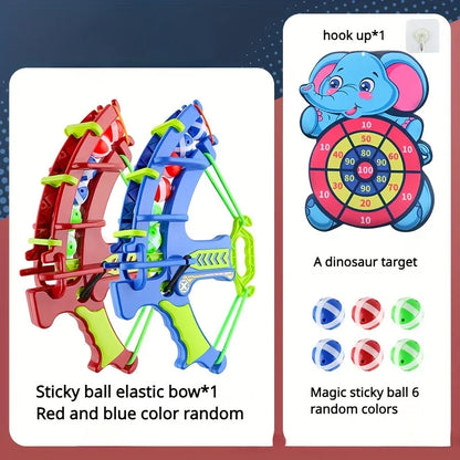 Kids Dinosaur Sticky Ball Dartboard Game with Velcro Balls UK