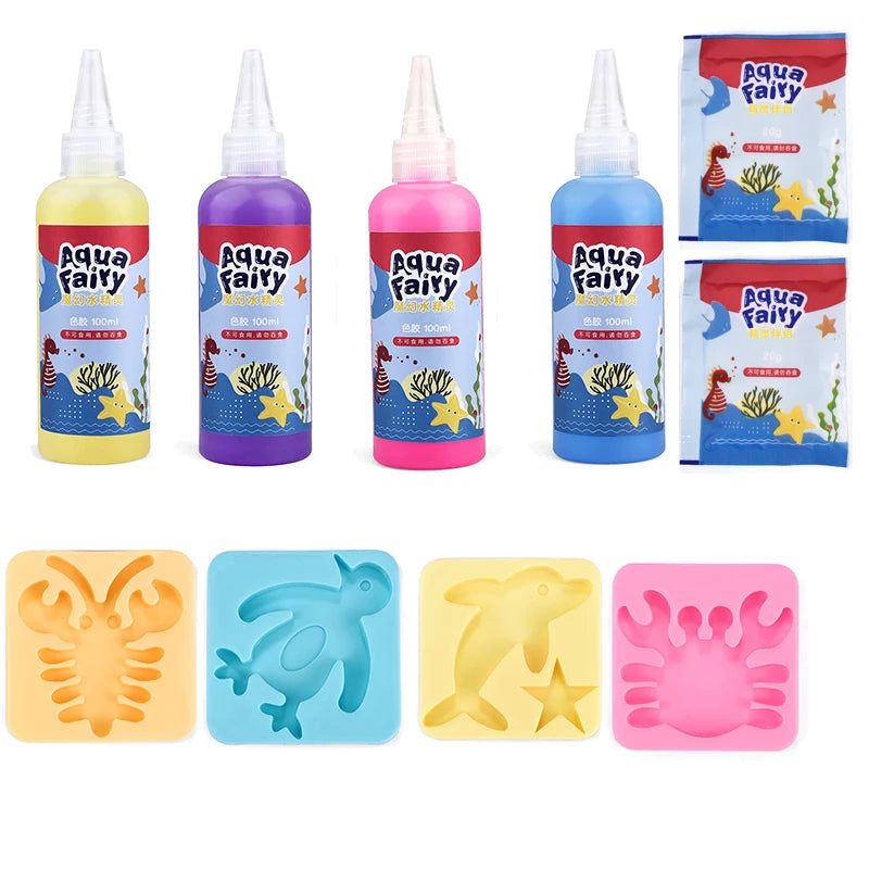 Magic Water Elves DIY Craft Sensory Toy Kit for Kids UK