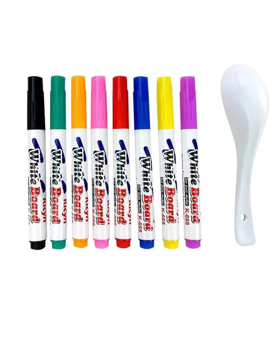 Magical Water Floating Pens with Ceramic Spoon for Kids UK
