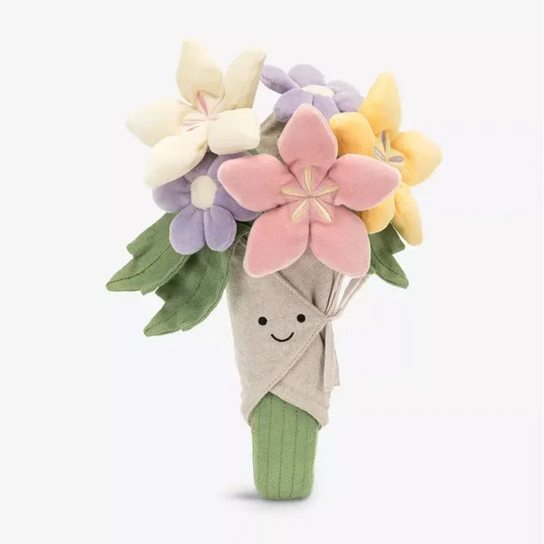 Colorful Plush Rose Flower Toy Handheld Soft Plant for Home Decor and Valentines Gift UK