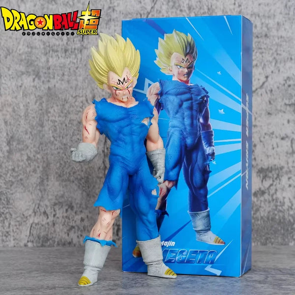 20cm Dragon Ball Z Majin Vegeta Figure Super Saiyan PVC Statue for Anime Collectors UK