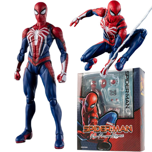 SHFiguarts Spider-Man PS4 Game Version Action Figure 1/12 Scale Advanced Suit Model UK