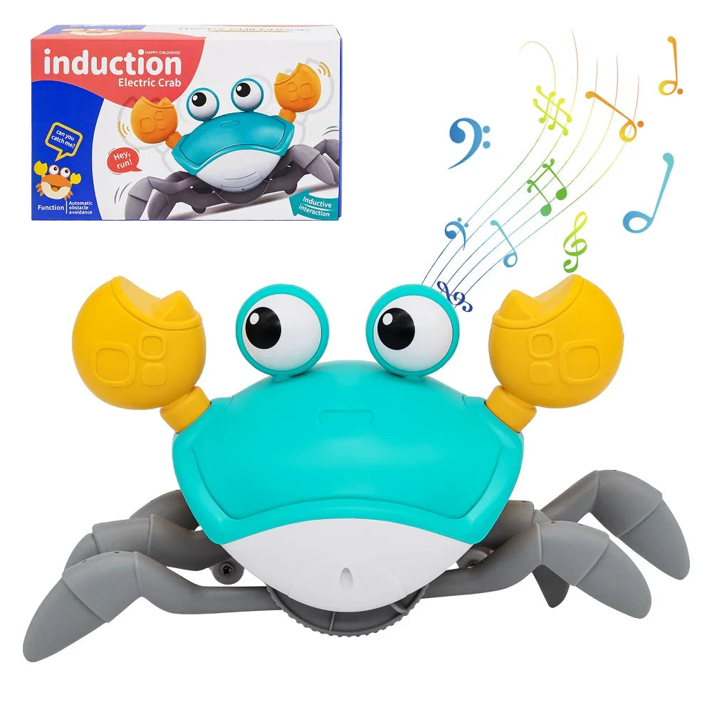 Interactive Induction Crawling Crab Toy Runaway Moving Pet for Kids UK