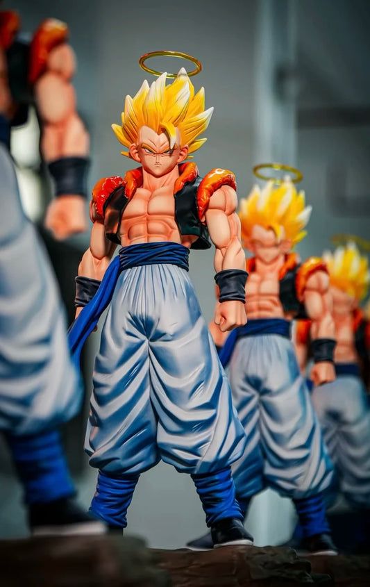 Dragon Ball Z Gogeta and Vegetto Figure 30cm Super Saiyan Statue with Base for Collectors UK