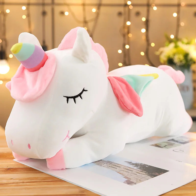 Kawaii Angel Unicorn Plush Toy Soft Video Game Themed Stuffed Animal for Kids and Gamers UK