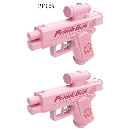 2-Way Prank Squirt Gun Reverse Splash Water Toy for Summer Outdoor Fun UK