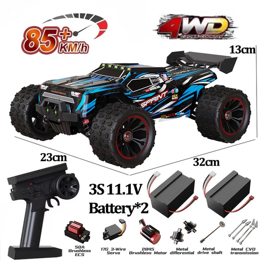 SCY 9522PRO High Speed Brushless RC Car 85kmh 4WD Off Road Monster Truck UK