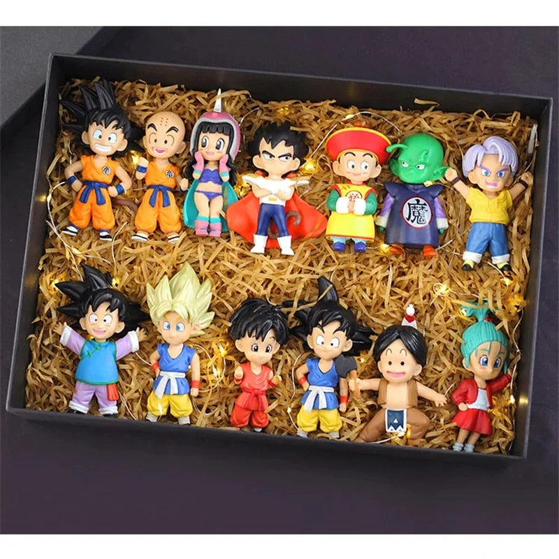 Dragon Ball Z Action Figure Set featuring Goku Vegeta and Broly PVC Anime Toys for Collectors UK