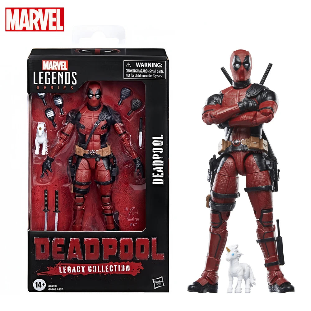 Deadpool Action Figure X-Men Legends Series Wade Wilson Articulated Model Toy for Collectors UK