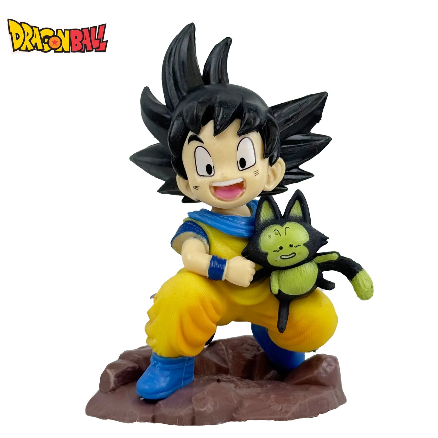 Dragon Ball Classic Kid Goku Hugging Puar PVC Figure Cute Anime Statue for Collectors UK