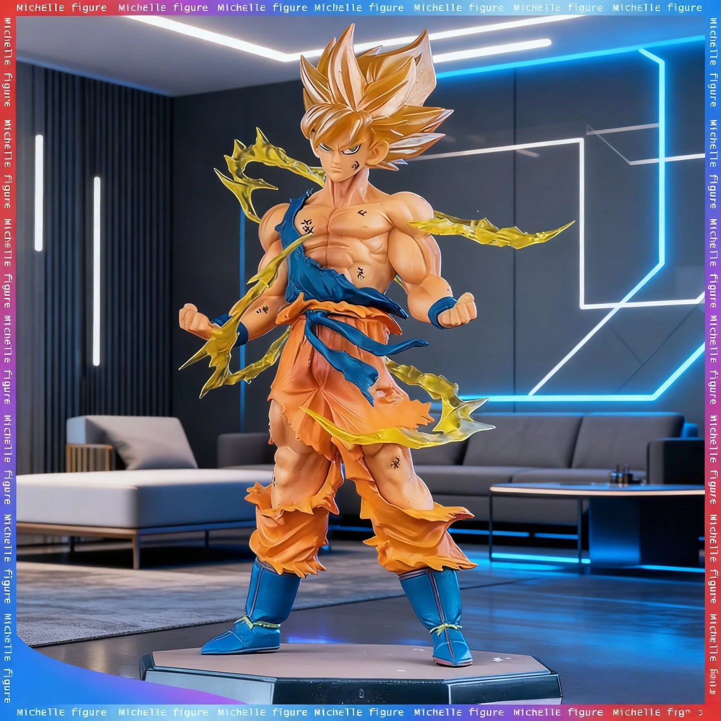 Dragon Ball Z Son Goku Super Saiyan Action Figure 18cm PVC Model Toy for Kids and Collectors UK