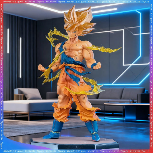 Dragon Ball Z Son Goku Super Saiyan Action Figure 18cm PVC Model Toy for Kids and Collectors UK