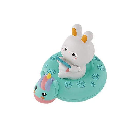 Wind Up Swimming Rabbit and Pig Bath Toy for Kids UK